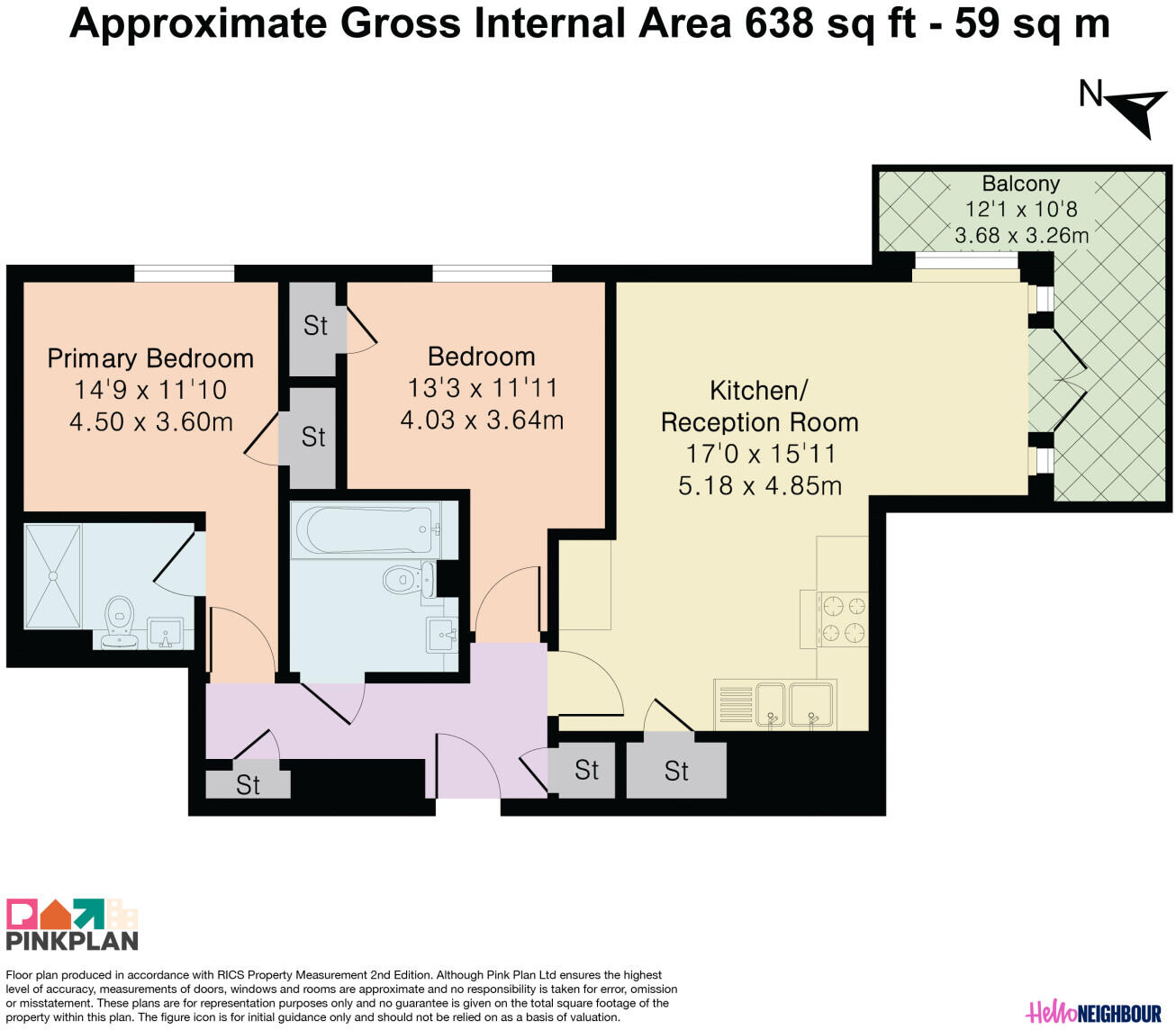 Upper Richmond Road, London, SW15 floorplan