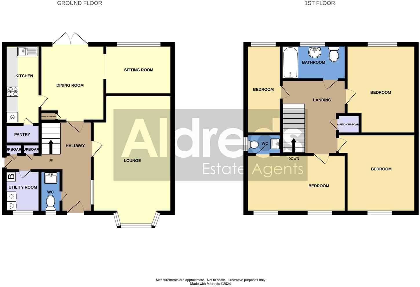 Holbein Way, Gunton St Peters, Lowestoft, Suffolk floorplan