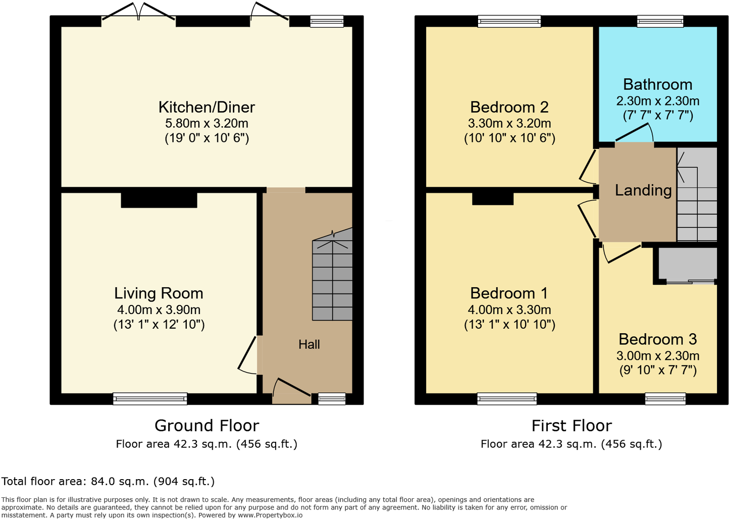 76, Briar Bank, Carlisle, CA3 9SP floorplan