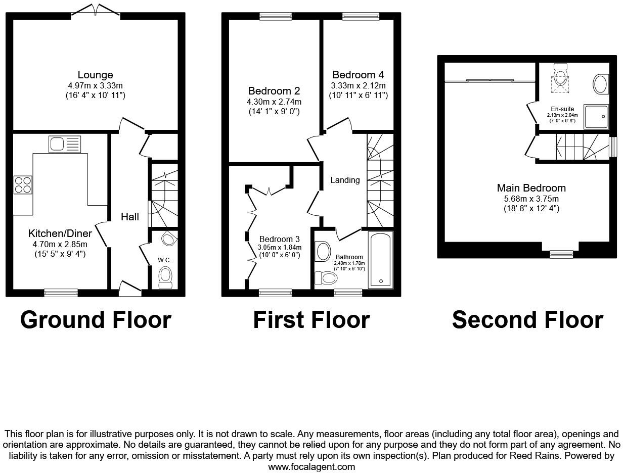 Roche Avenue, Leeds, West Yorkshire, LS14 floorplan
