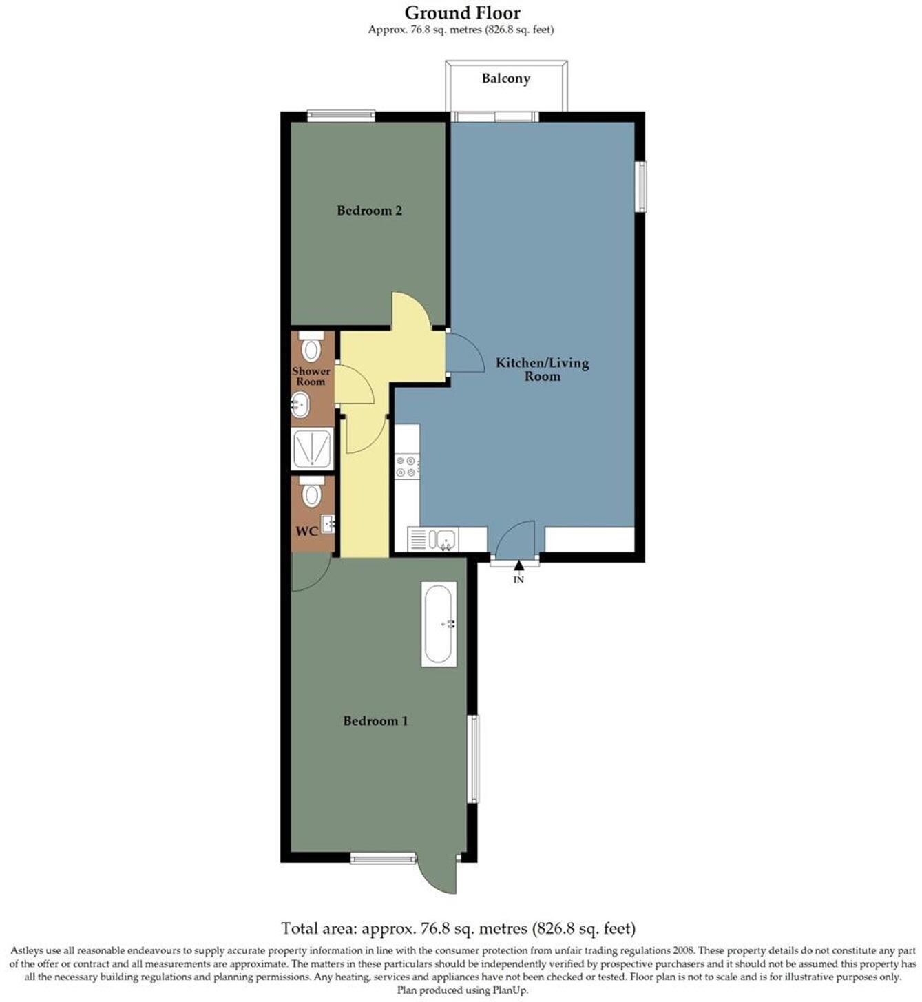 Overland Road, Mumbles, SA3 floorplan