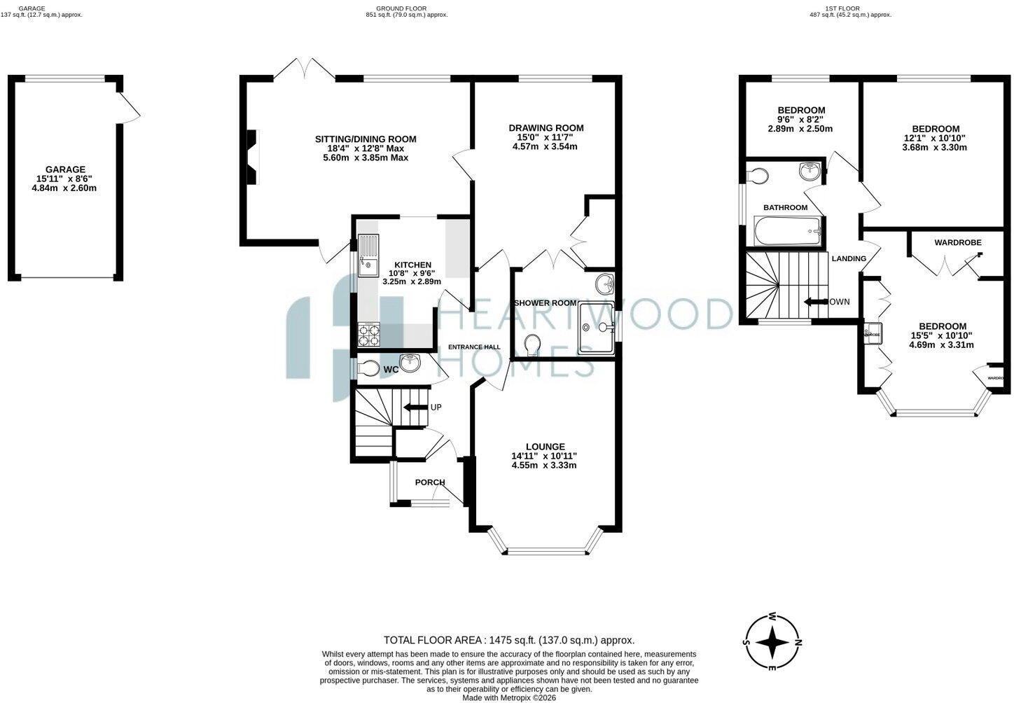 Watling Knoll, Radlett, WD7 7HW floorplan
