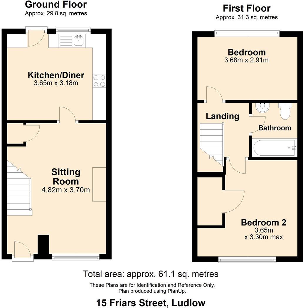 15, Friars Field, Ludlow floorplan