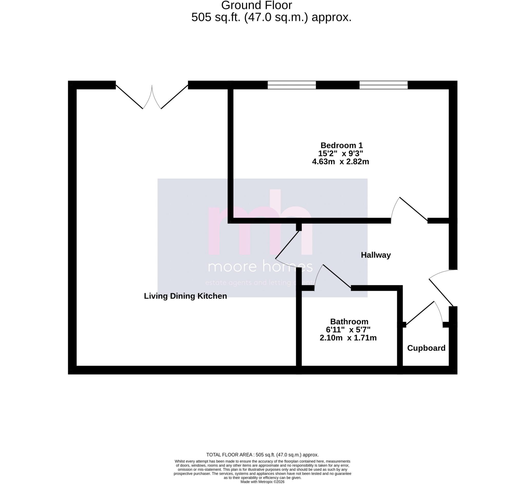 NEW BUILD APARTMENT on HAZELBADGE ROAD, Poynton, SK12 1HE floorplan