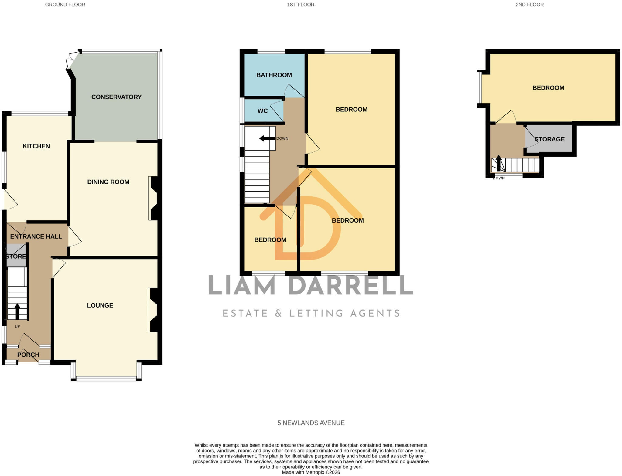Newlands Avenue, Scarborough, North Yorkshire floorplan