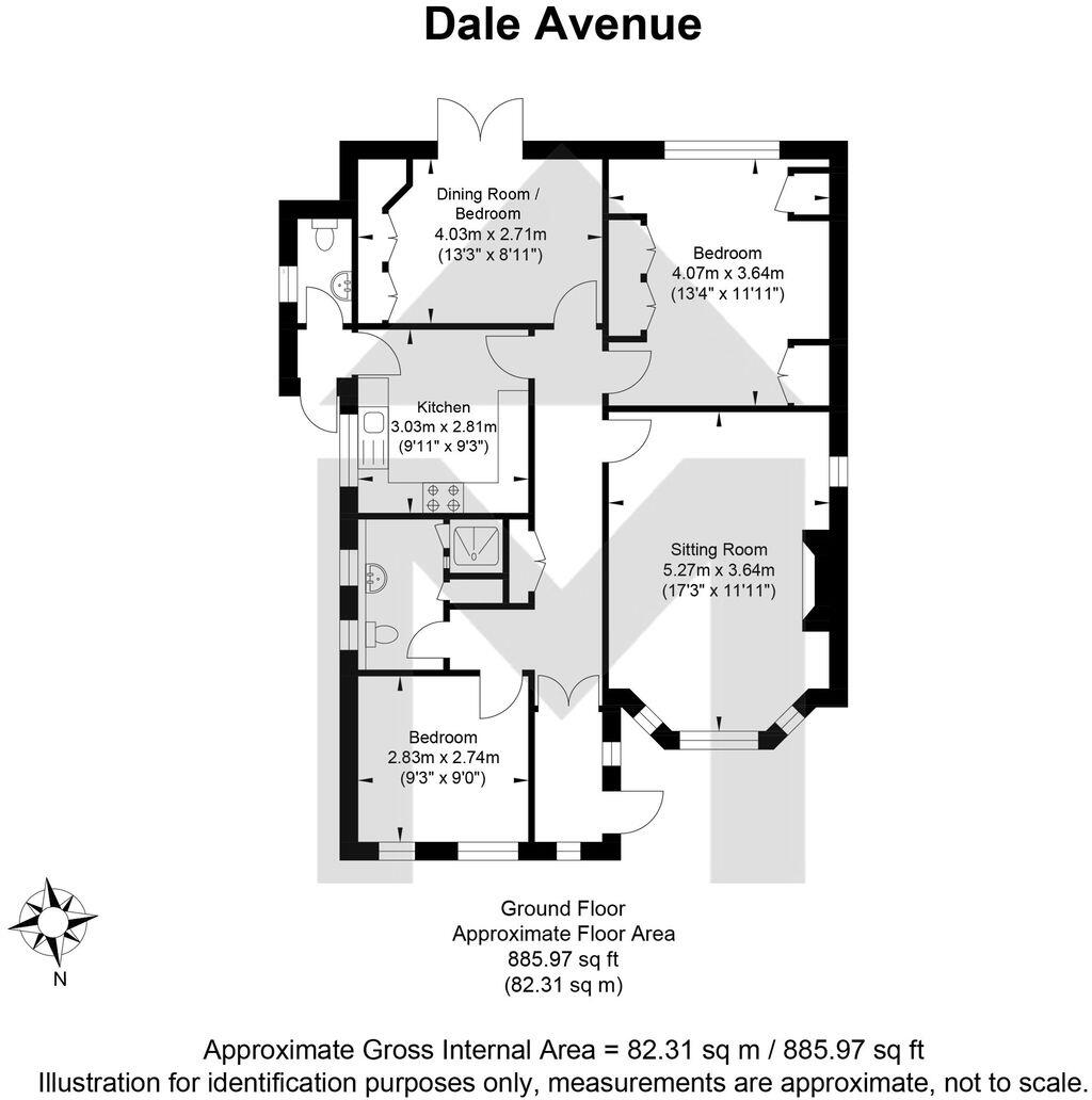 Dale Avenue, Hassocks, West Sussex, BN6 8LP floorplan