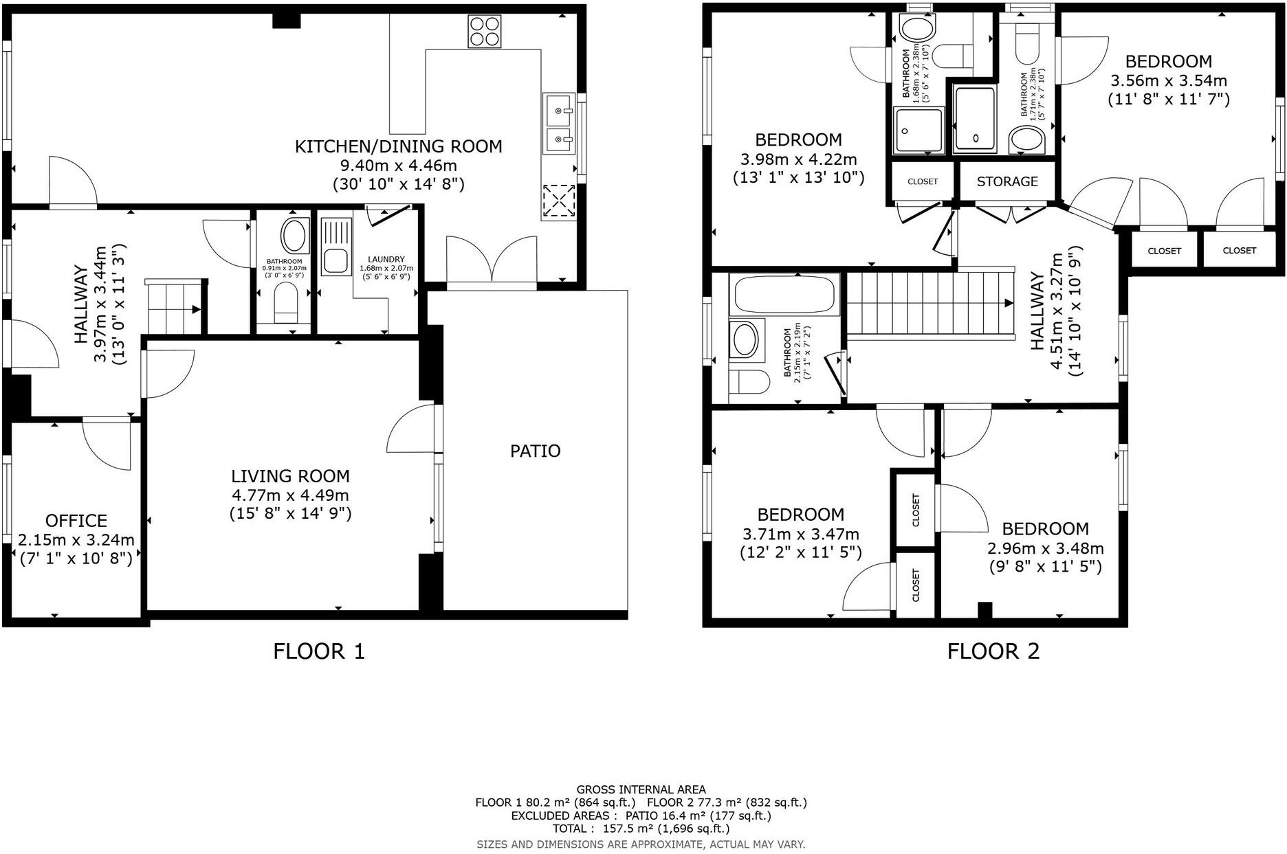 Home Farm Close, Bladon, OX20 floorplan