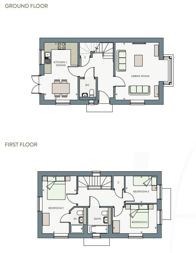 Orchard Drive, Cressing, CM77 floorplan