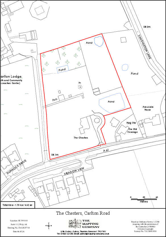The Chesters, Carlton Road, Carlton Miniott, Thirsk, YO7 4NJ floorplan