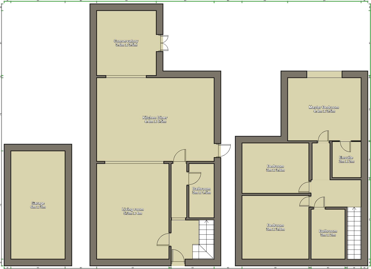 Gower Road, Cwmdare, Aberdare, Rhondda Cynon Taf floorplan