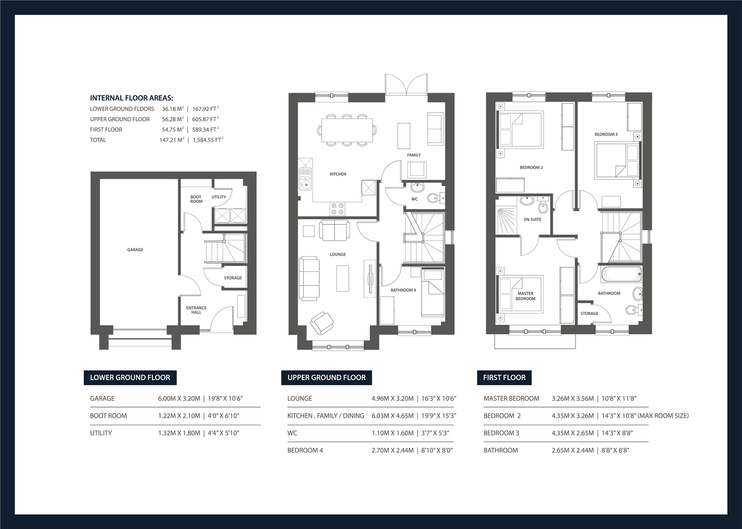 The Bayport, Uplands, Woolley Bridge, Hadfield, Glossop floorplan