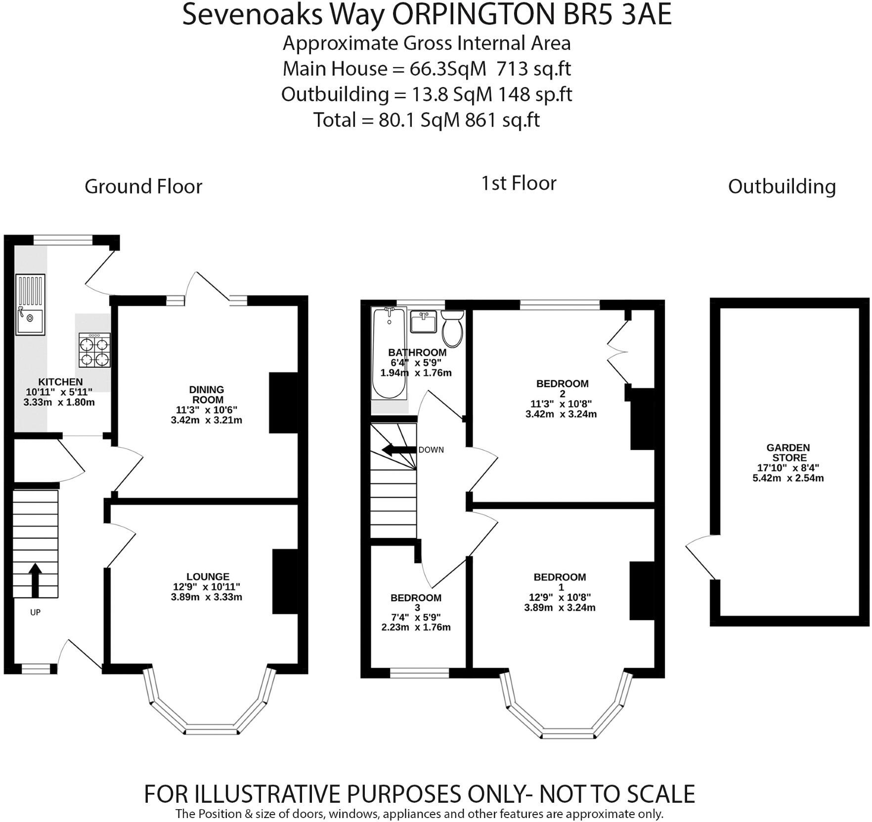 Orpington, Kent, BR5 floorplan