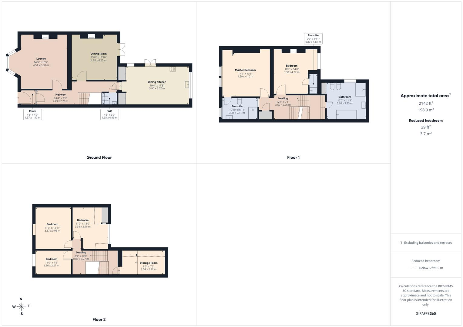 Hotspur Street, Tynemouth floorplan