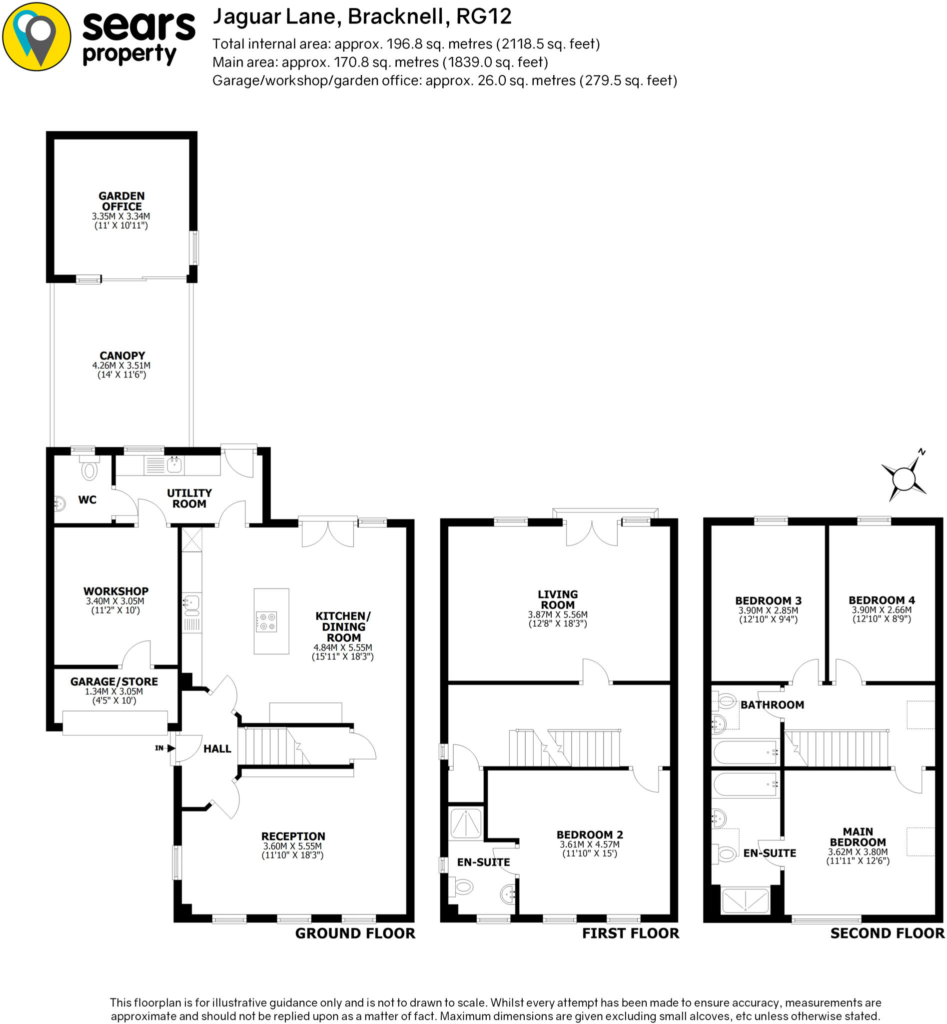 Jaguar Lane, Bracknell, RG12 floorplan