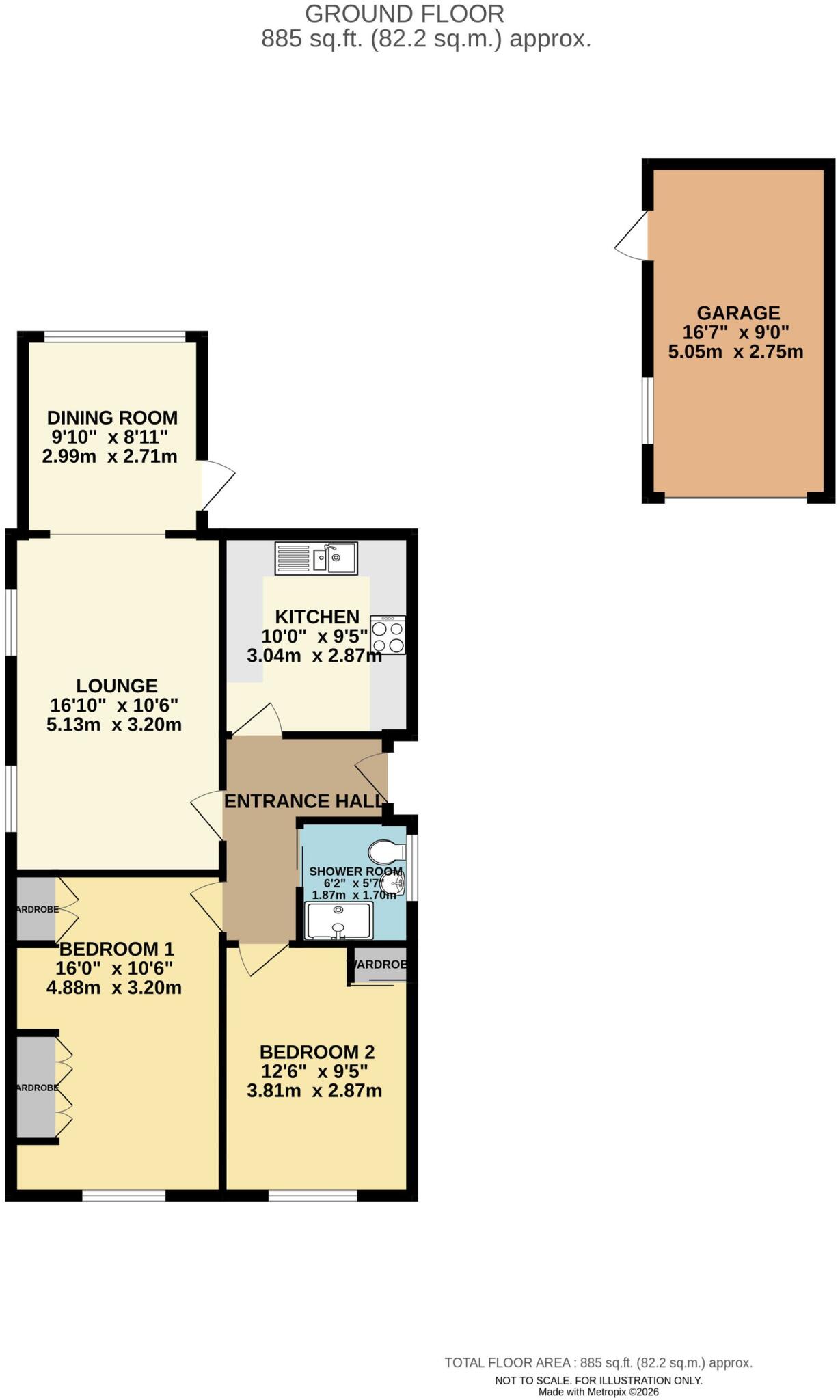 Romsley View, Alveley, WV15 floorplan