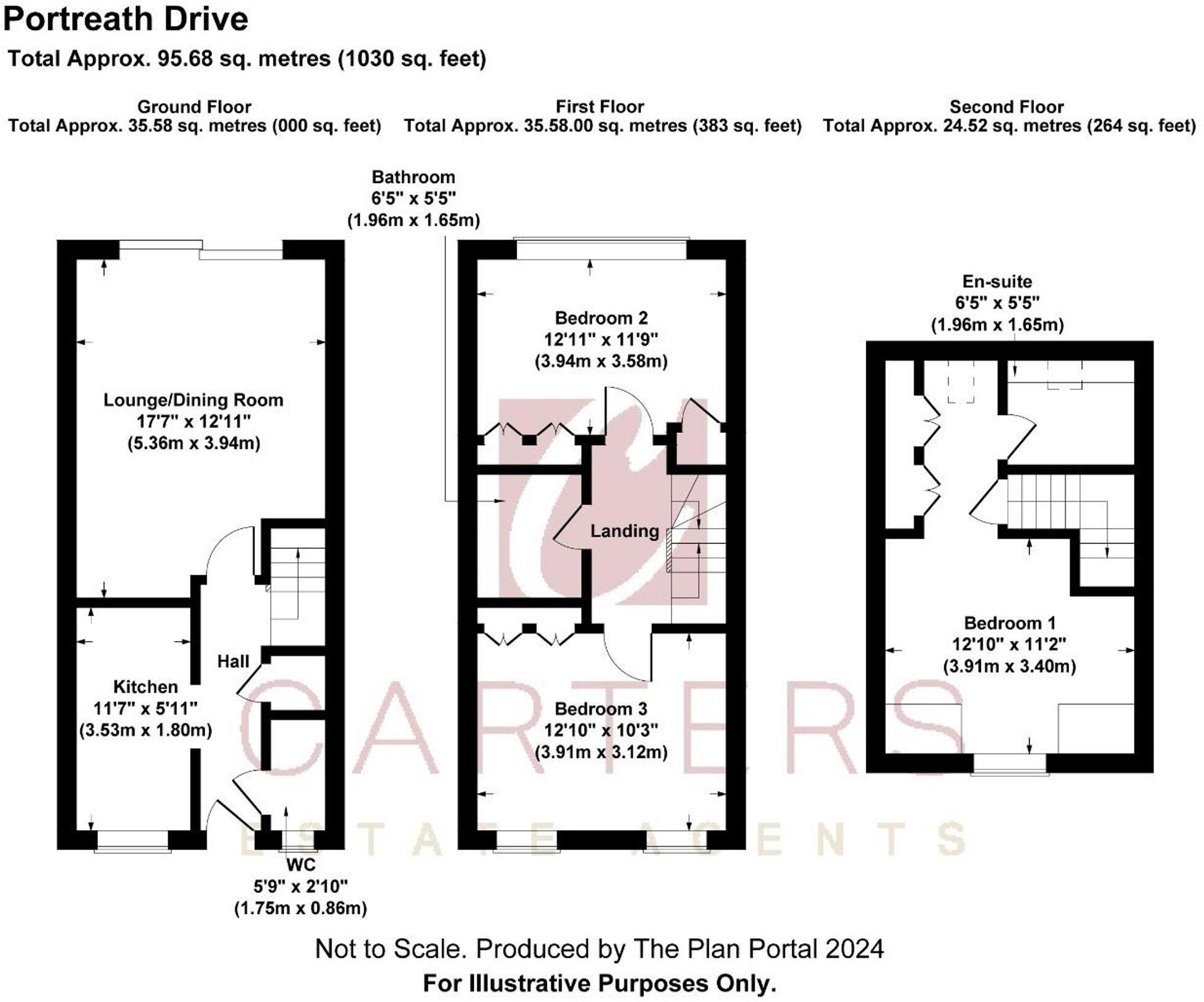 Portreath Drive, Nuneaton, CV11 floorplan