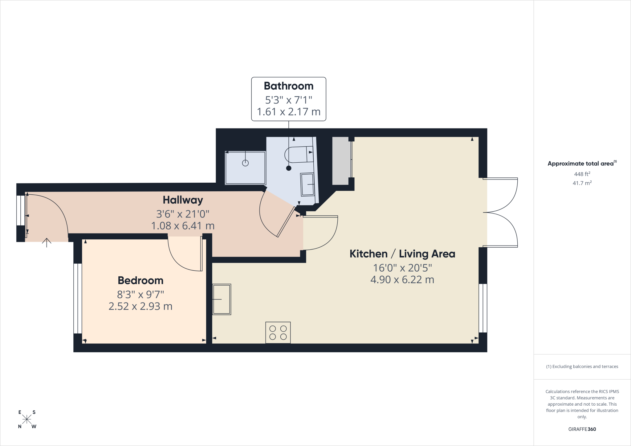 Hanover Close, Ashford, Surrey, TW15 floorplan