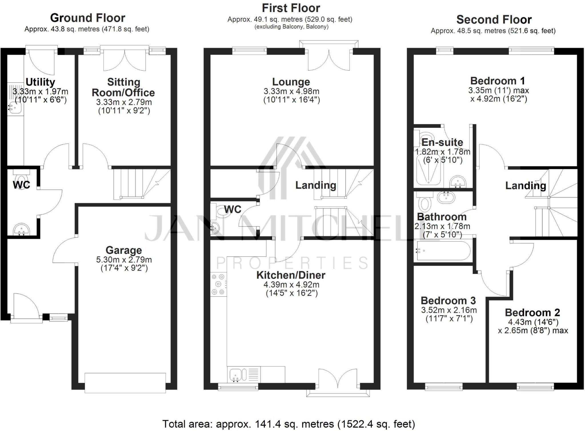 Lambton View, Rainton Gate, Houghton le Spring floorplan