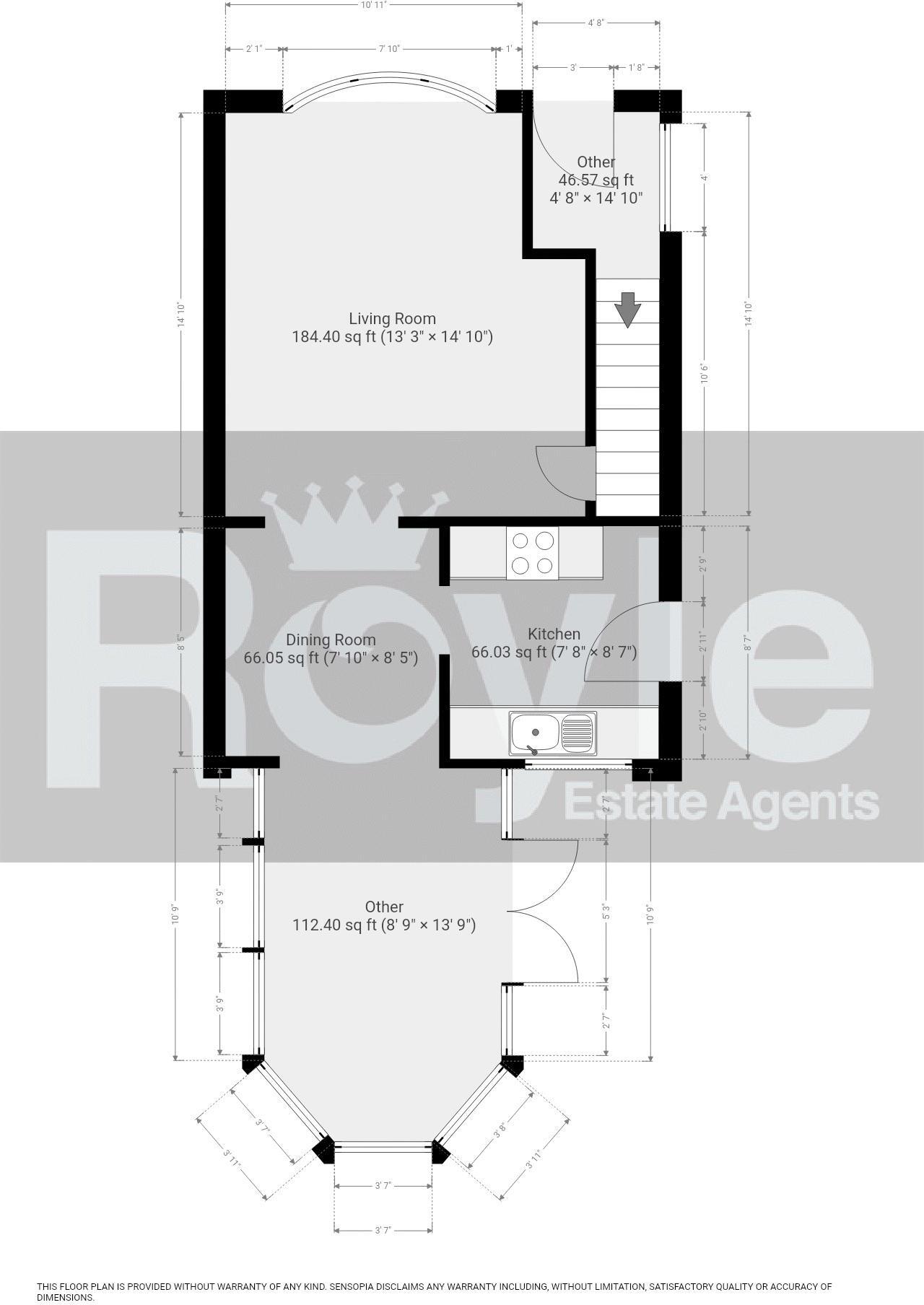 'The Brambles' Lancaster Road, Preesall. floorplan