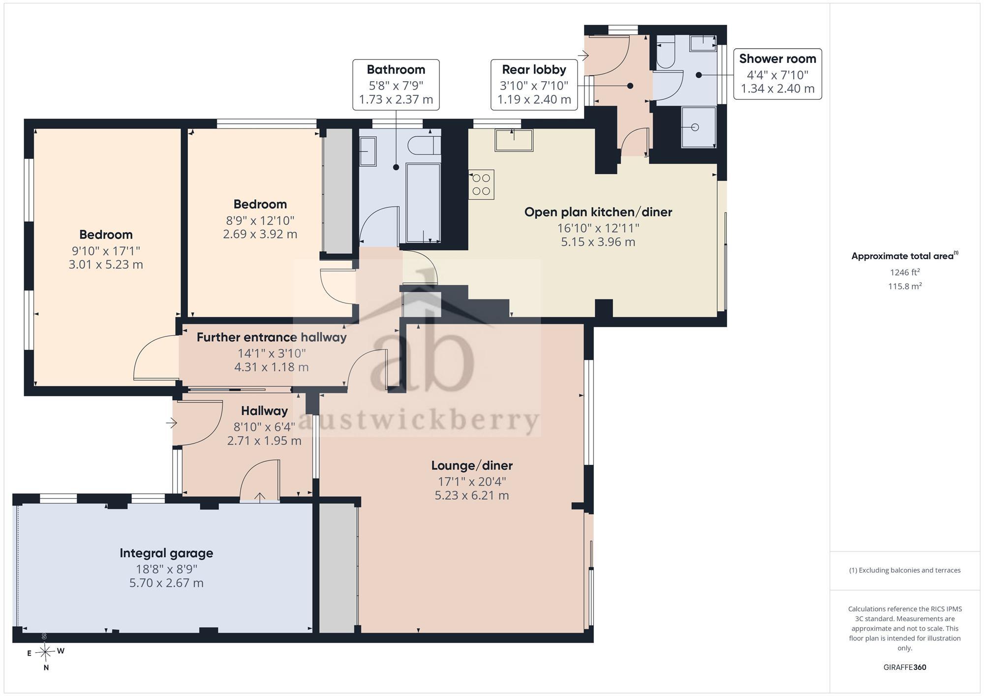 St. Ives Close, Kesgrave floorplan