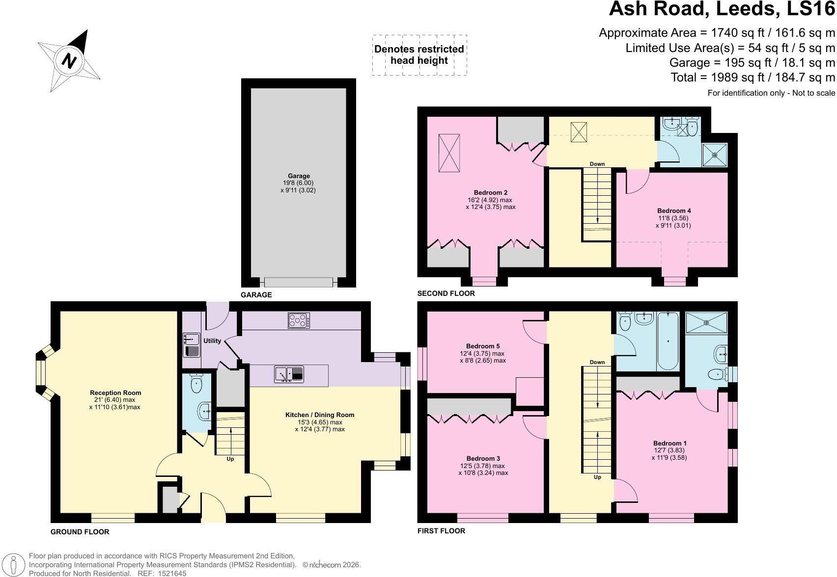 Ash Road, Adel, Leeds, LS16 floorplan