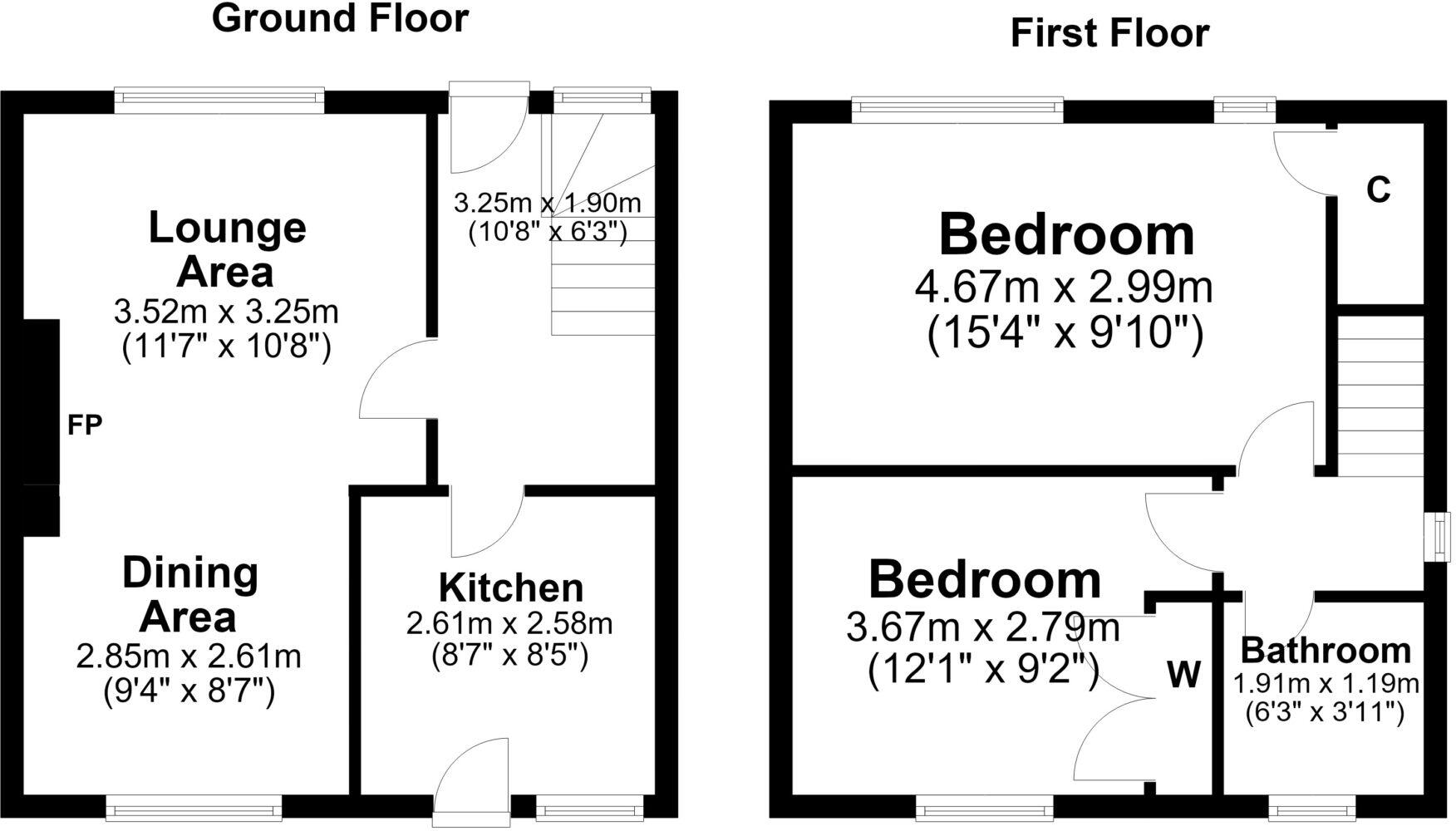 90 Peggieshill Road, Ayr, KA7 3RB floorplan