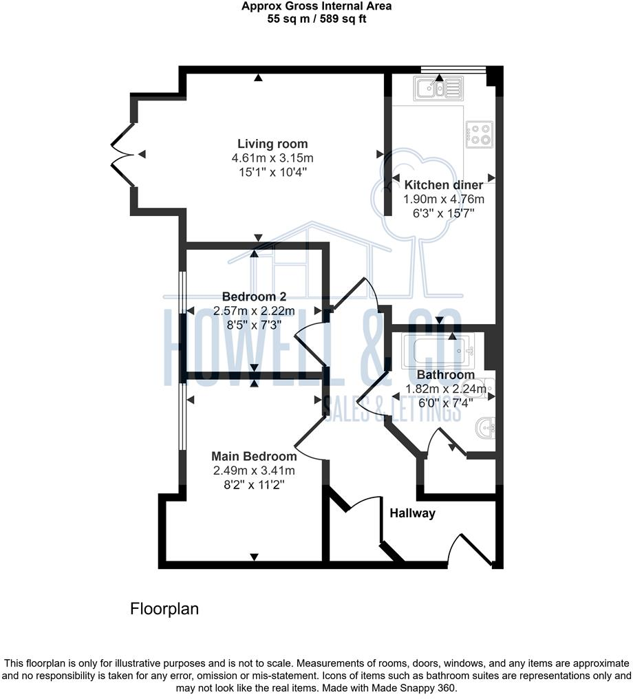 Berkeley Close, Warrington floorplan