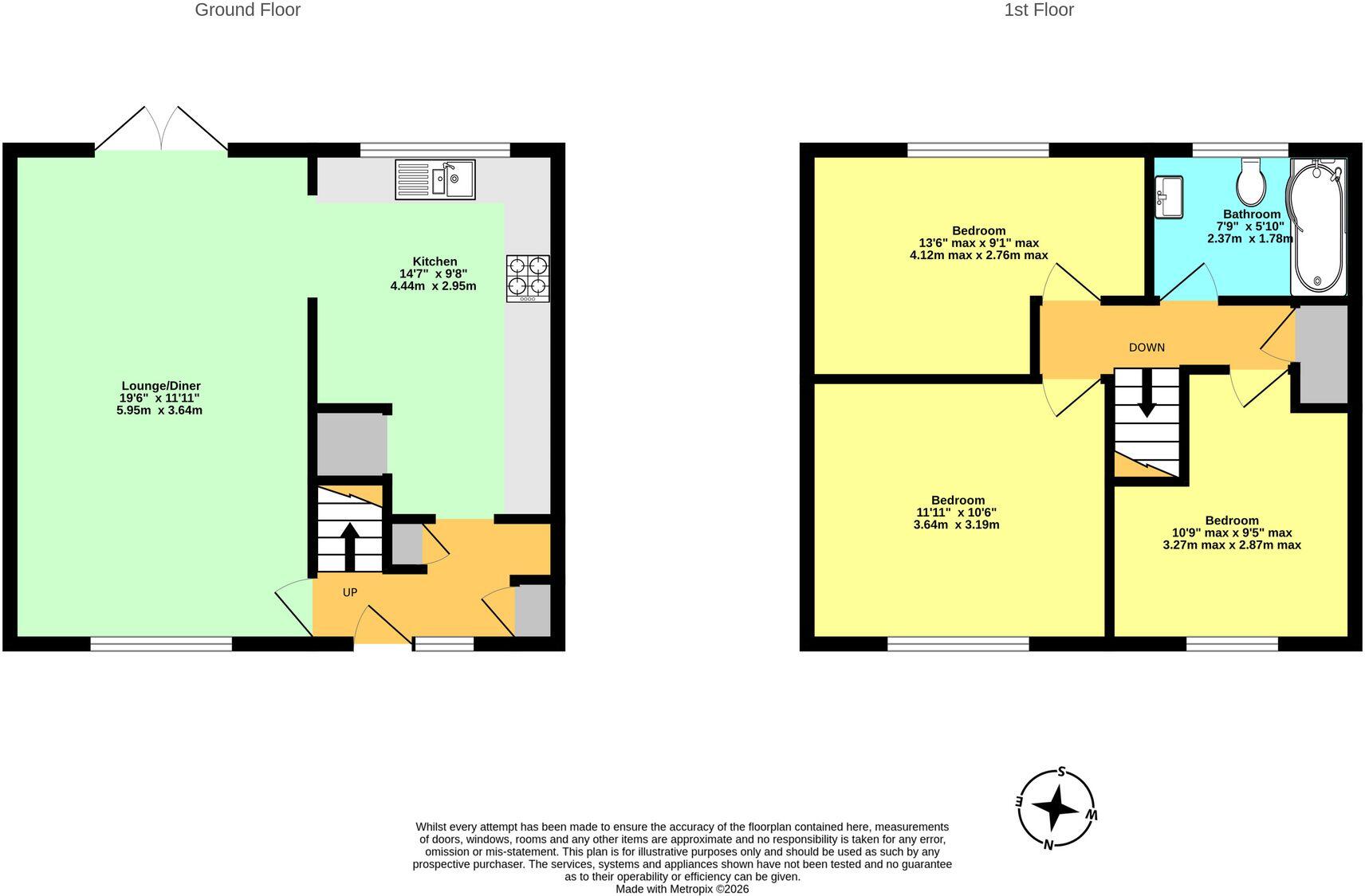 Nine Acres, Kennington, TN24 floorplan