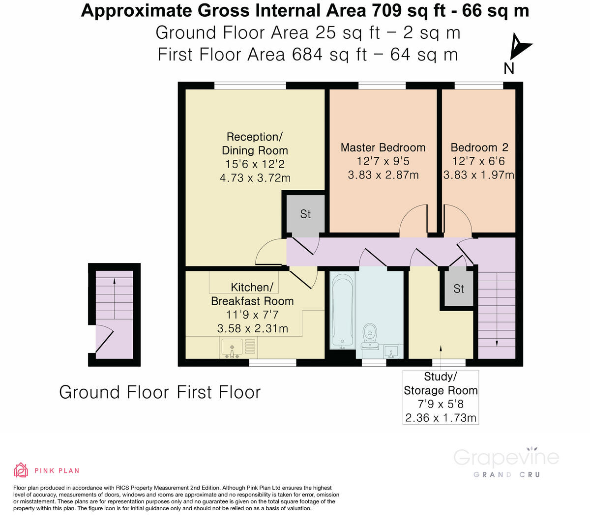 Crest Close, Ruscombe, RG10 floorplan