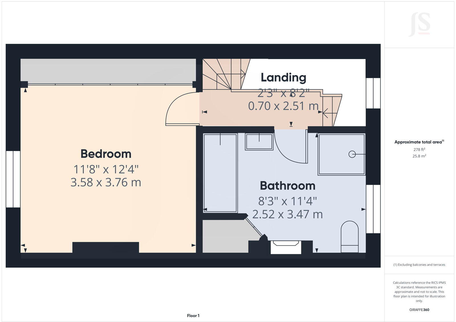 St. Dunstans Road, Worthing, BN13 floorplan