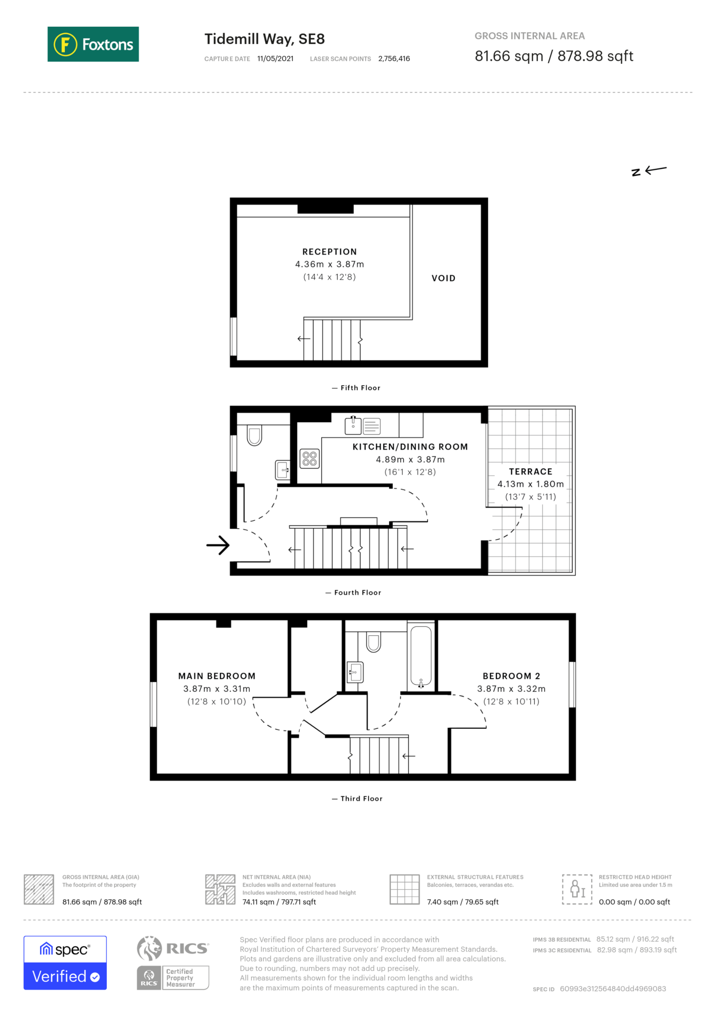 Tidemill Way, Deptford, London, SE8 floorplan