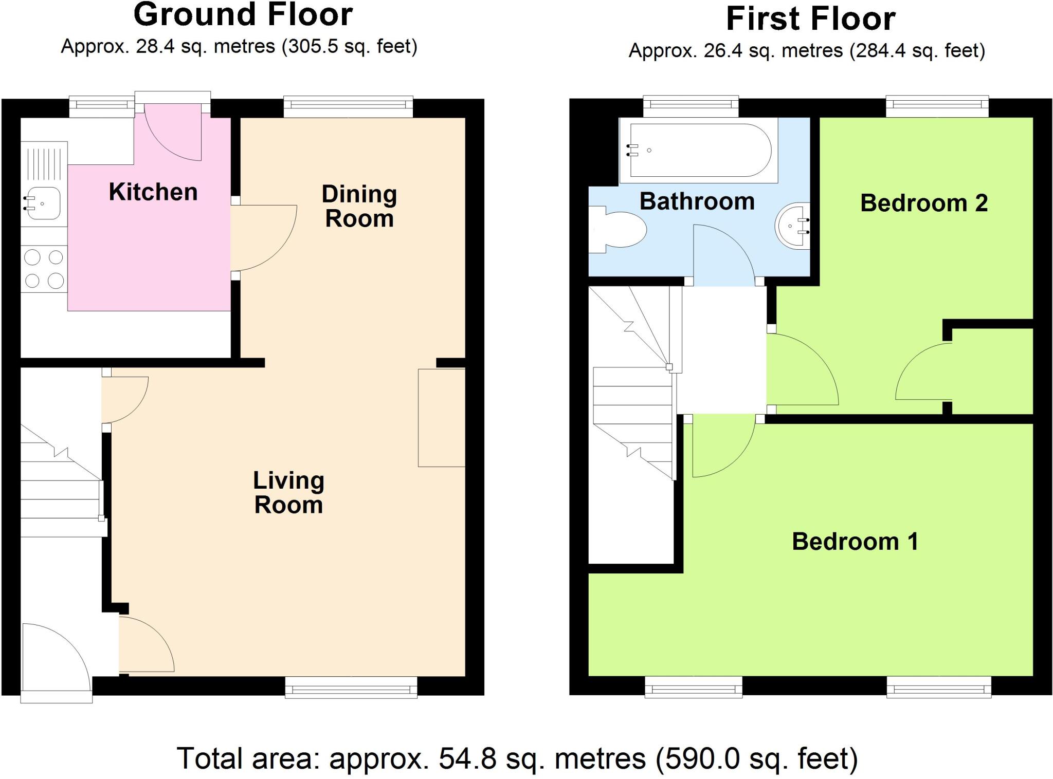 Traly Close, Bude, Cornwall, EX23 floorplan