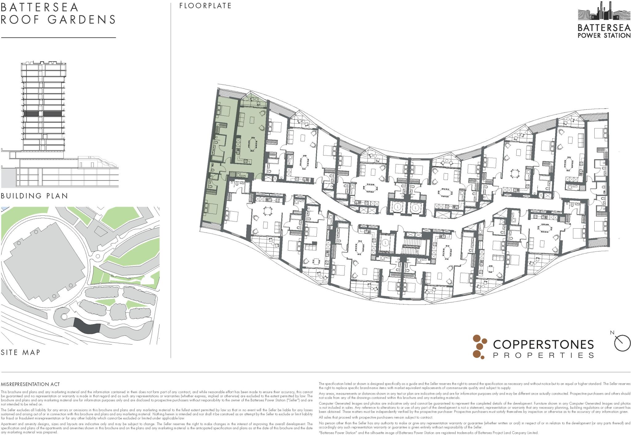 Oakley House, Electric Boulevard, Battersea, London floorplan