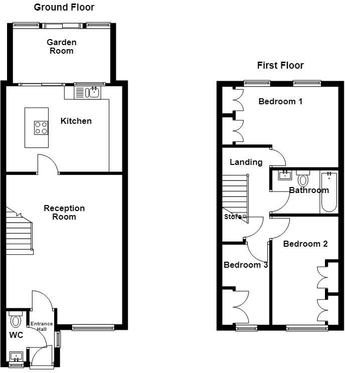Spring Meadows, Clayton Le Moors, Accrington floorplan
