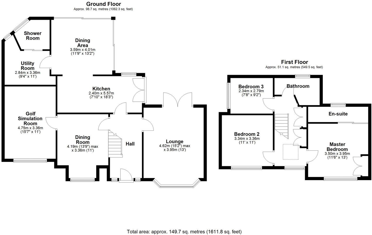 Lubenham Hill, Market Harborough, LE16 9DQ floorplan