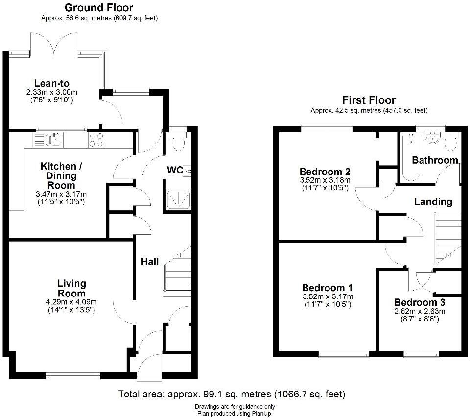 Fromont Close, Fulbourn, Cambridge floorplan