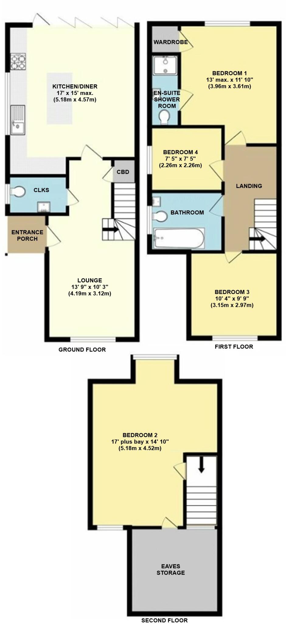 Chalice Close, Ashley Cross floorplan