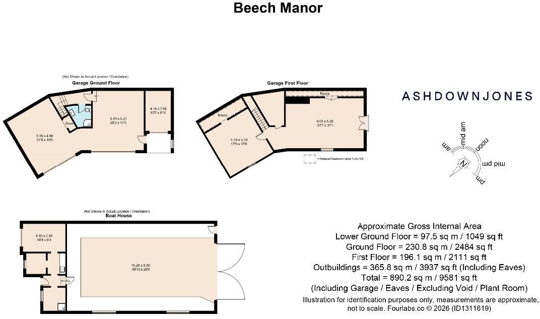 Beech Manor, Storrs Park, Bowness-on-Windermere, LA23 3LH floorplan