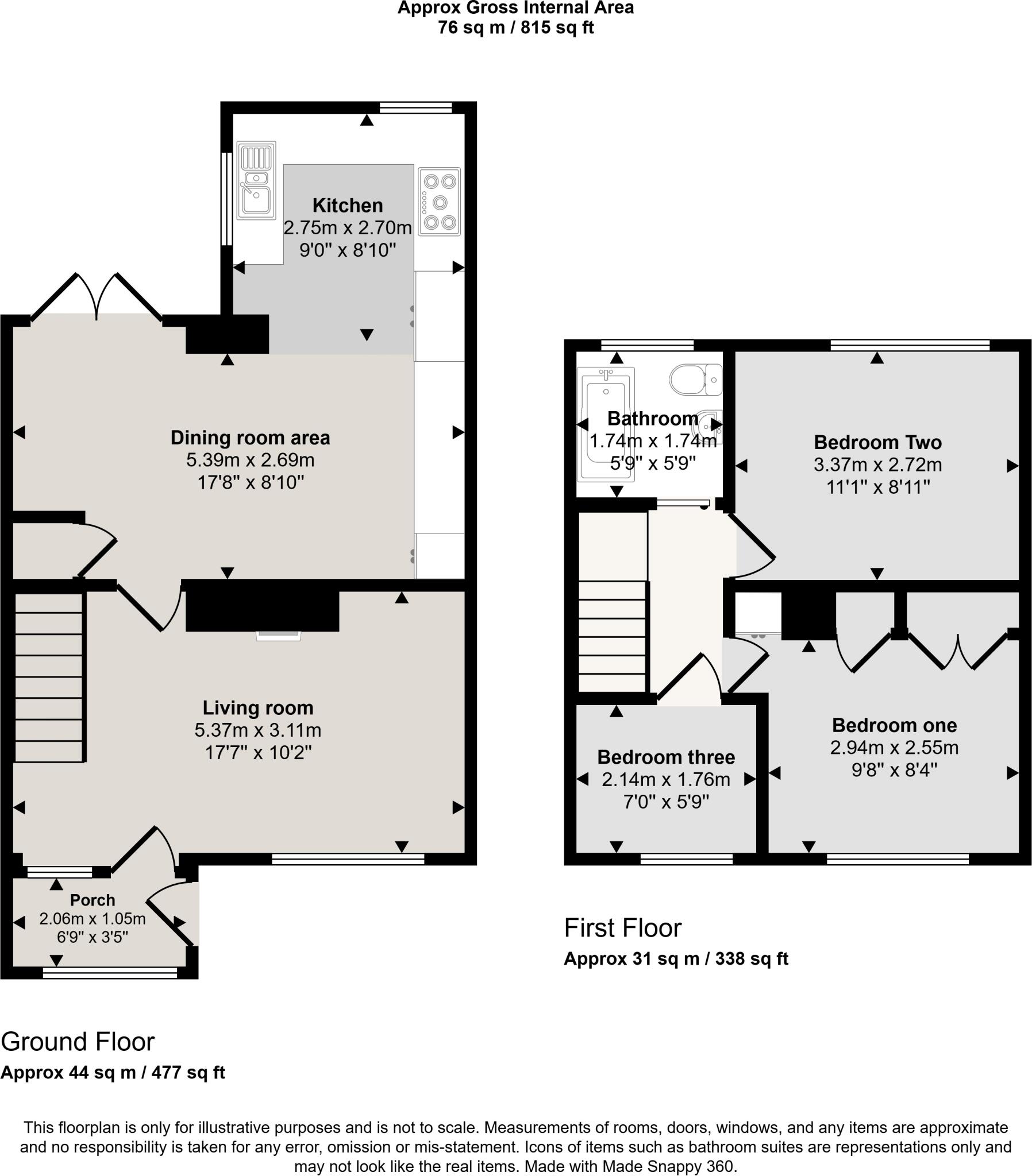 Lewis Street, Barry. CF62 6JW floorplan