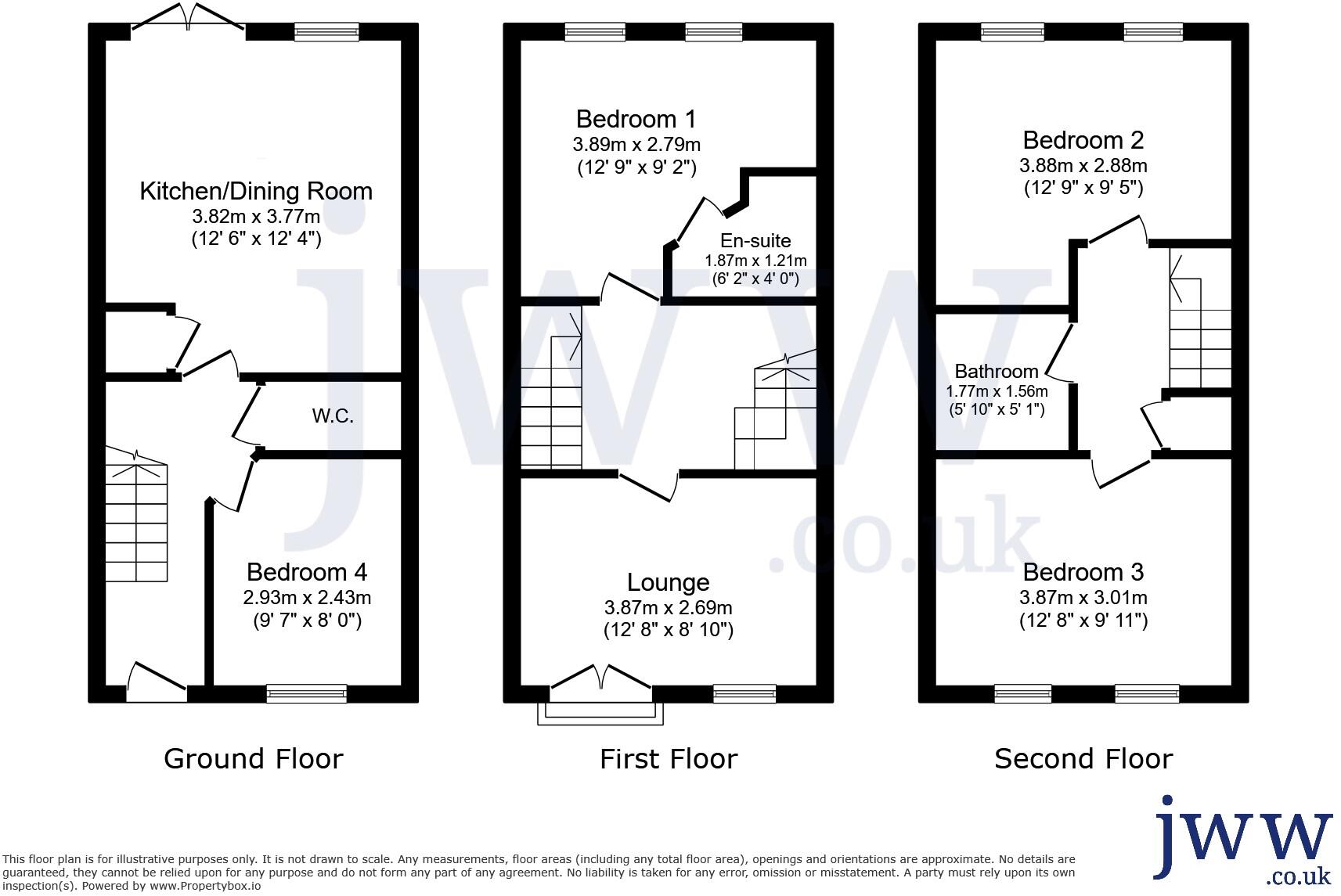 Illingworth Grove, Durham, DH1 floorplan