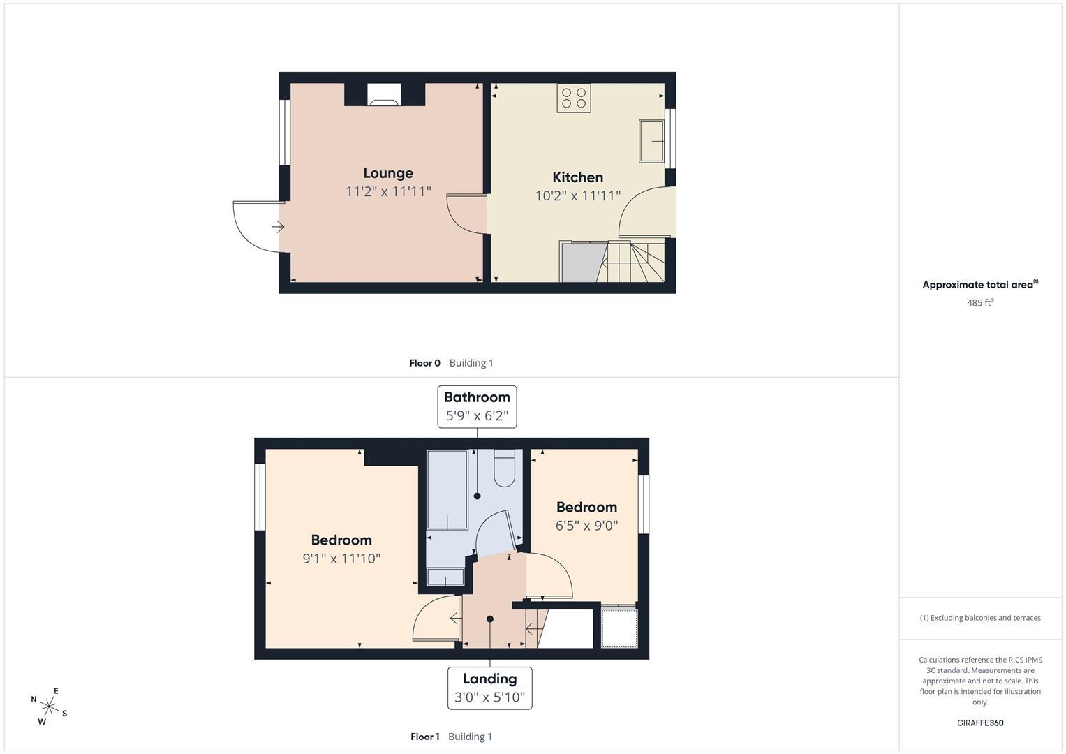 Station Road, Melbourne, DE73 8EB floorplan