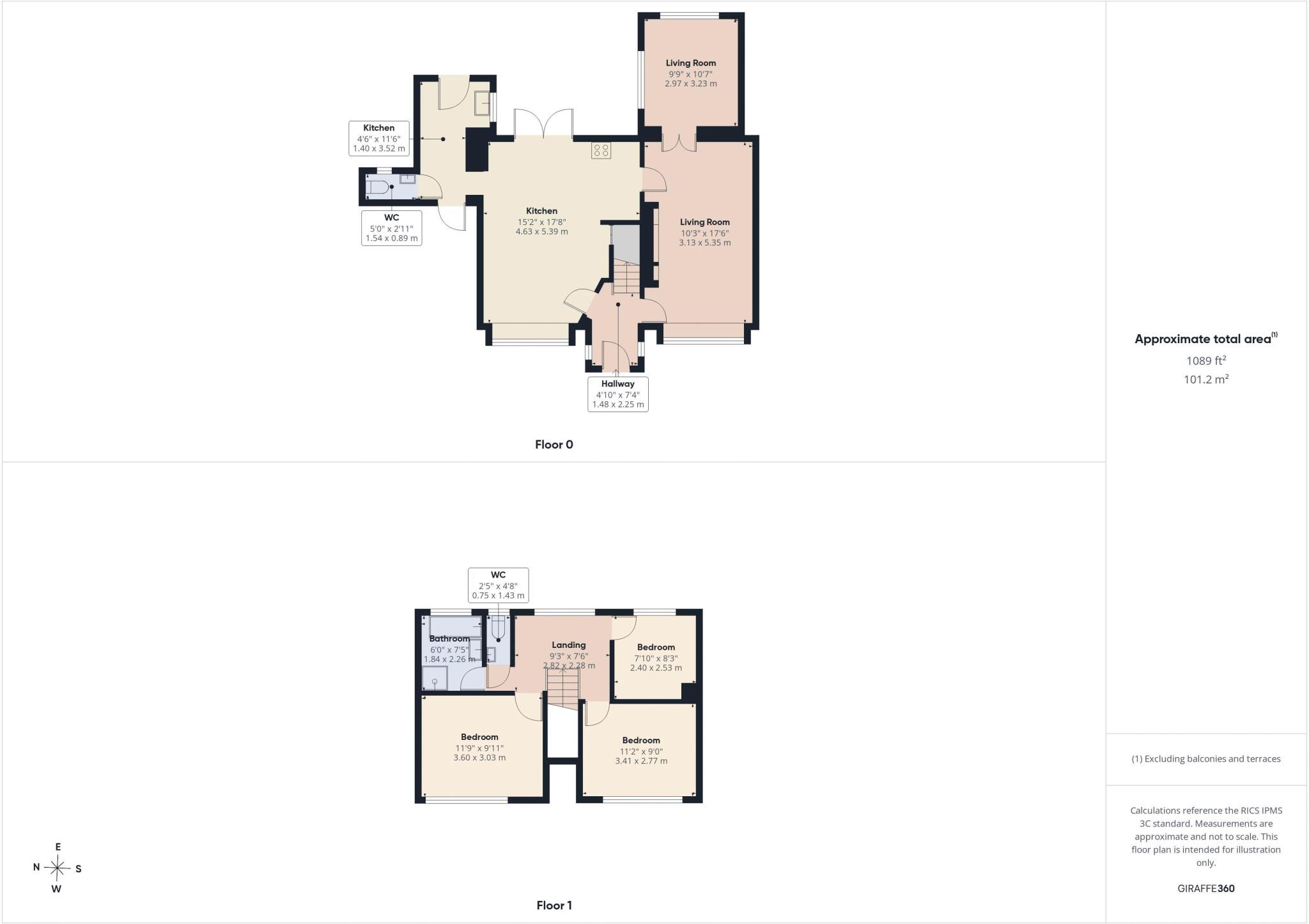 Warwick Road, Alkrington, Middleton, Manchester, M24 floorplan