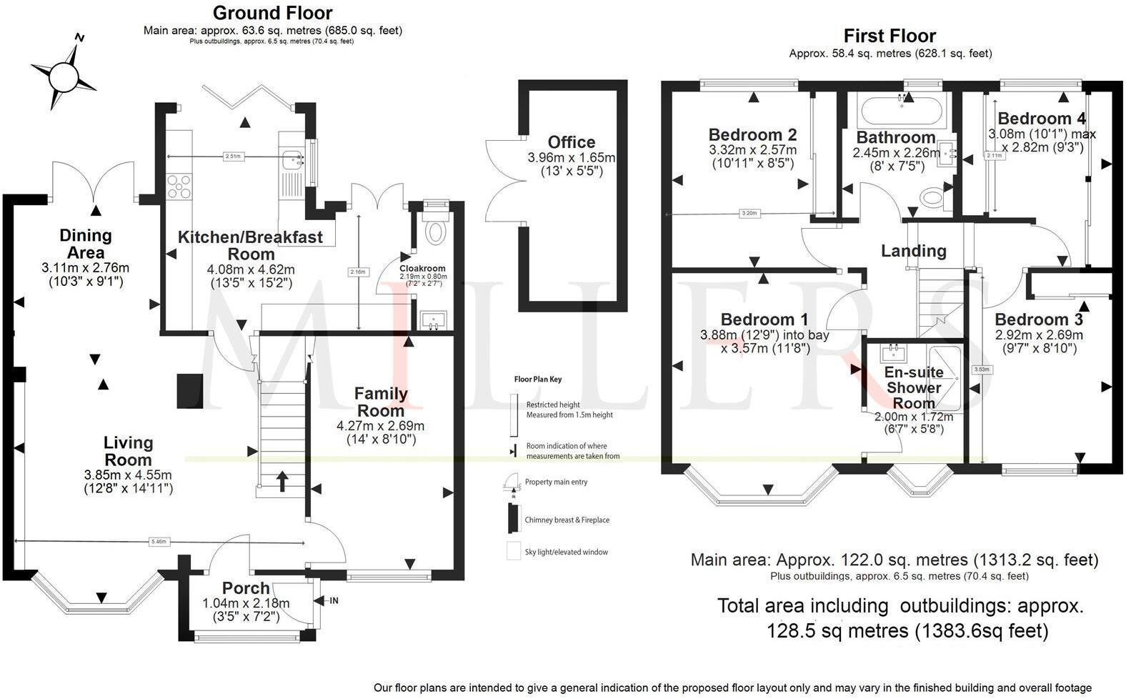 High Road, North Weald floorplan