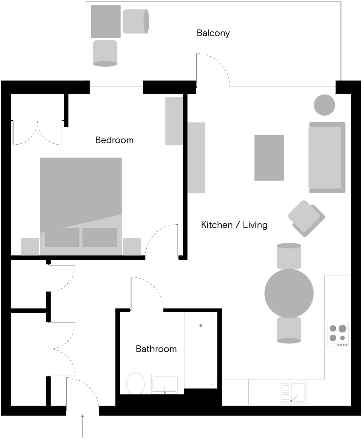Gessner Apartments, Watermead Way, Tottenham Hale, N17 9RF floorplan
