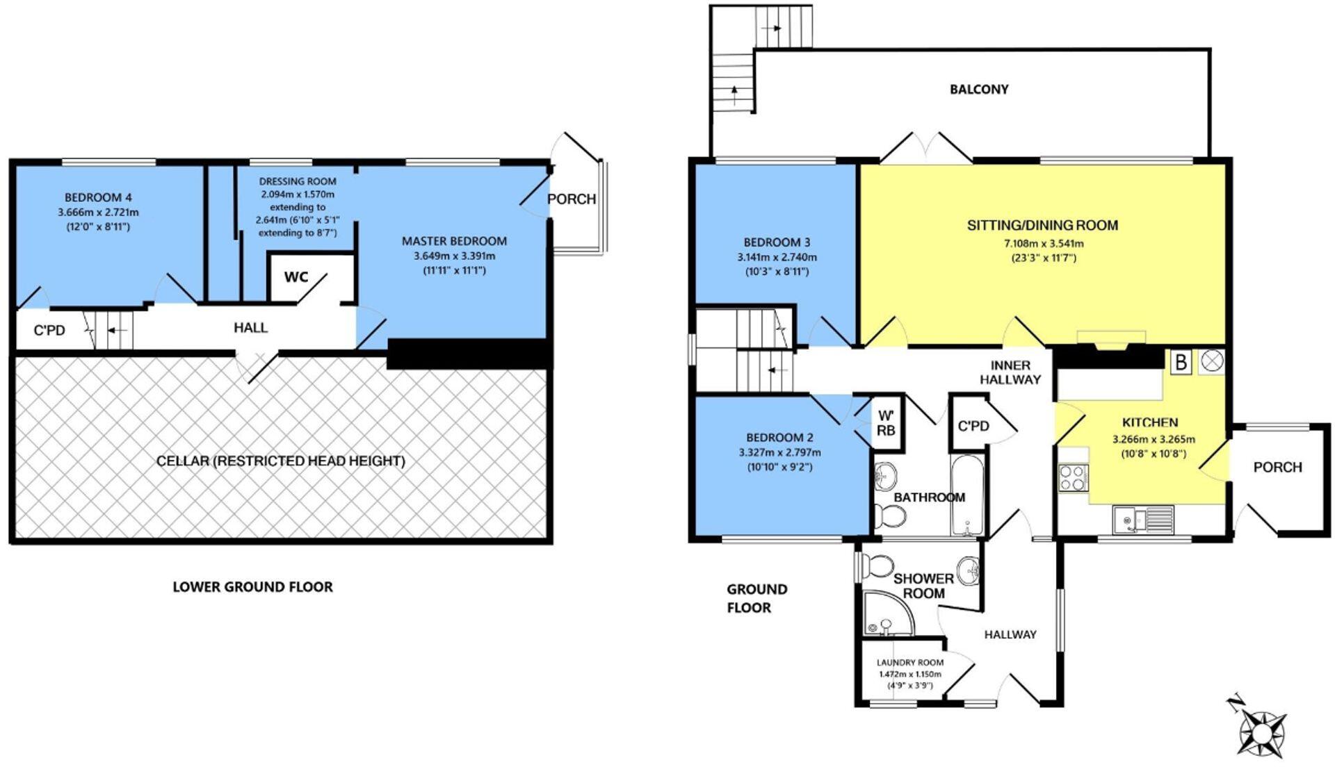 Chilsworthy, Gunnislake, PL18 floorplan