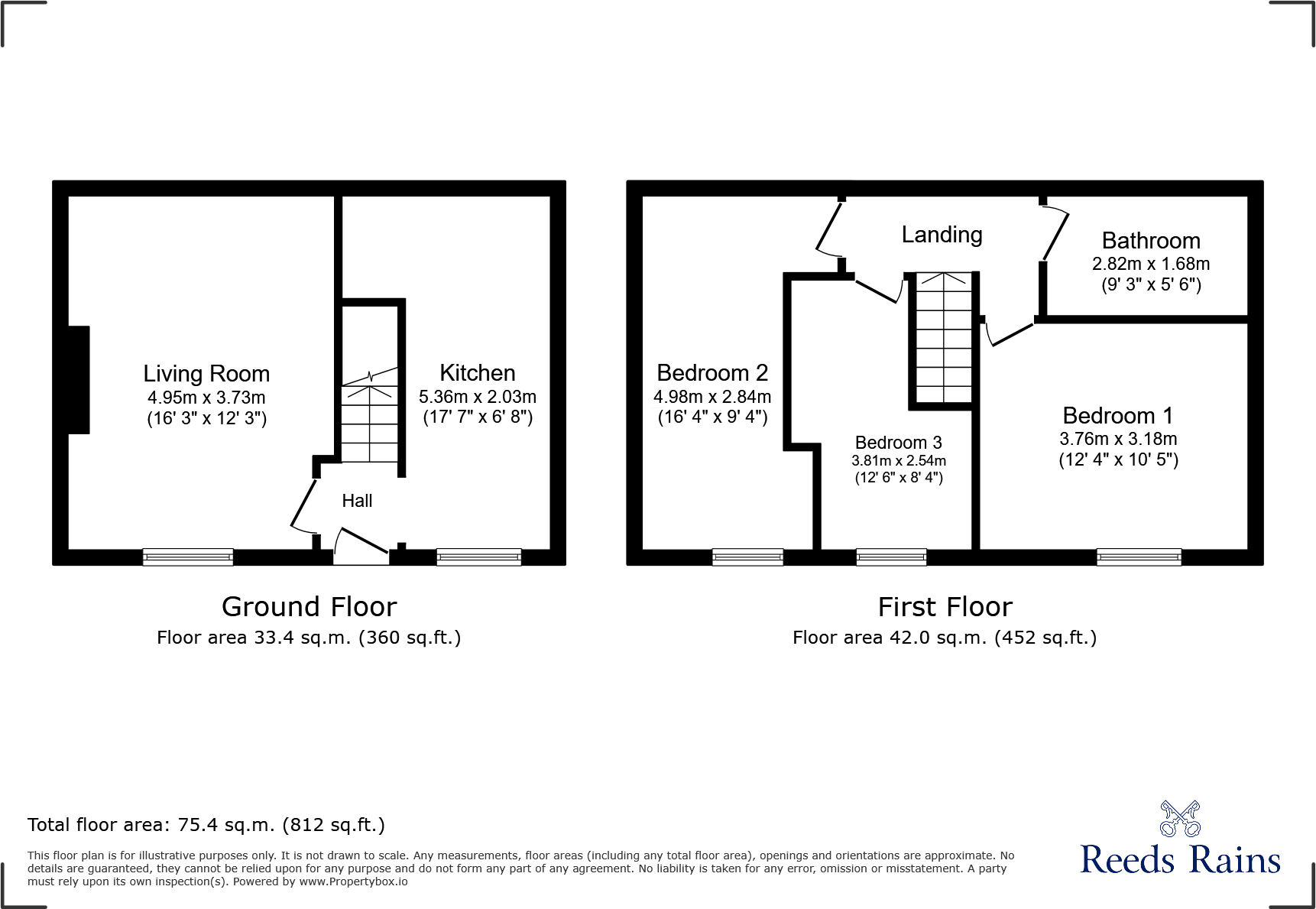 Lowergate, Paddock, Huddersfield, West Yorkshire, HD3 floorplan