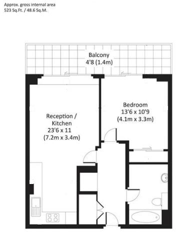 Kensington High Street, London floorplan