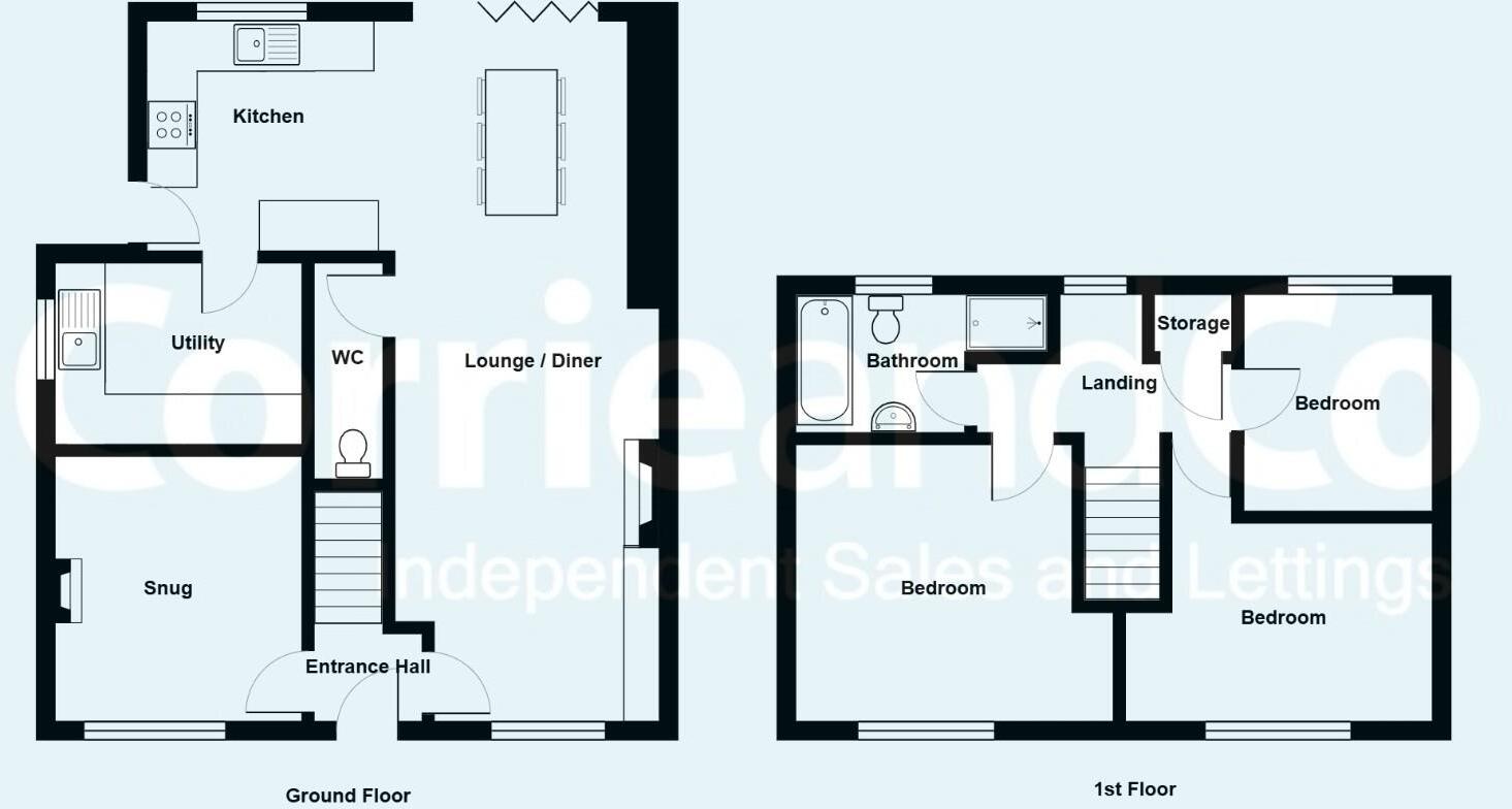 Rowan Avenue, Ulverston floorplan