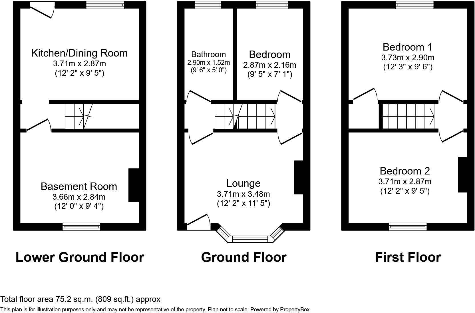Seymour Road, Chatham, Kent, ME5 floorplan