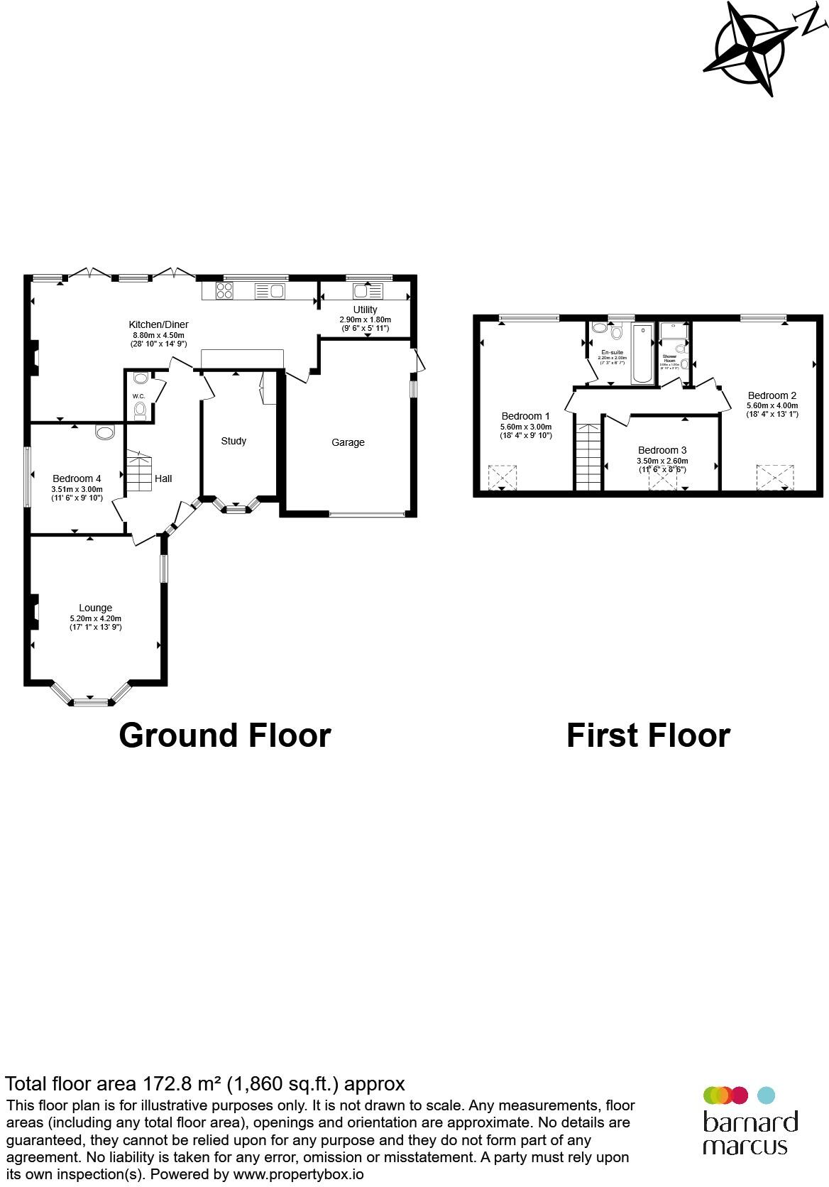 Oakroyd Close, Potters Bar floorplan